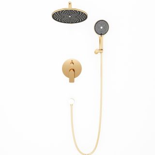 Встраиваемая душевая система TEORA, Золото брашинг